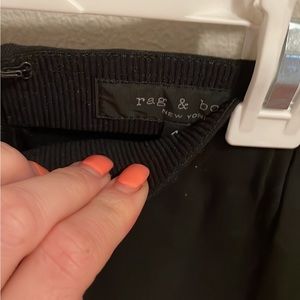 Rag and bone never worn black trouser